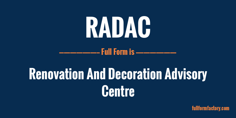 radac-full-form