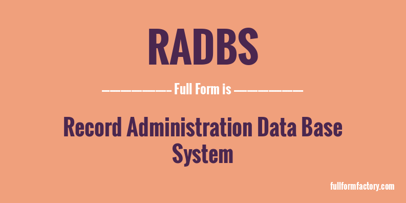 radbs-full-form