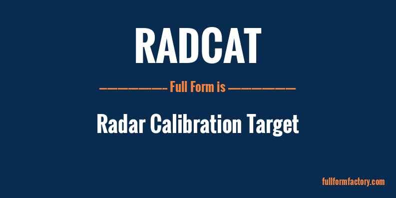 radcat-full-form
