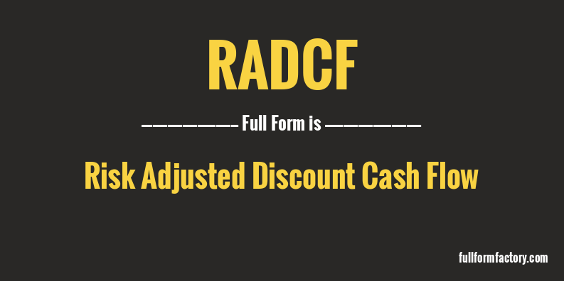 radcf-full-form