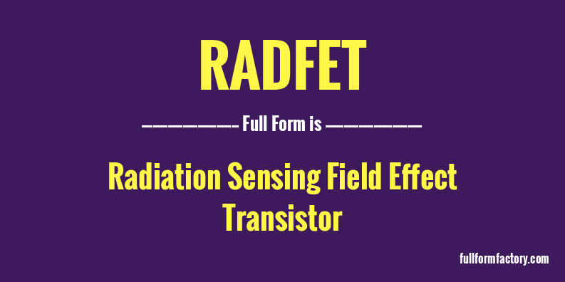 radfet-full-form