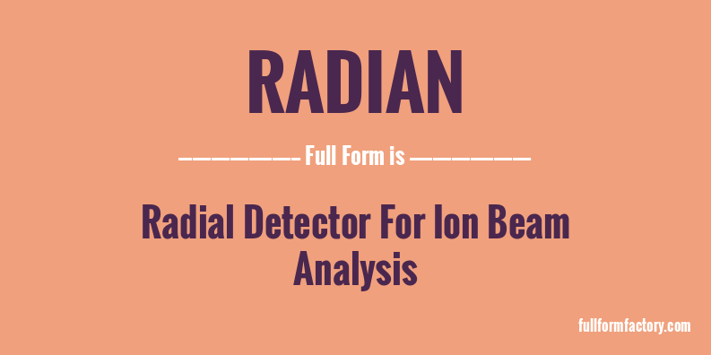 radian-full-form