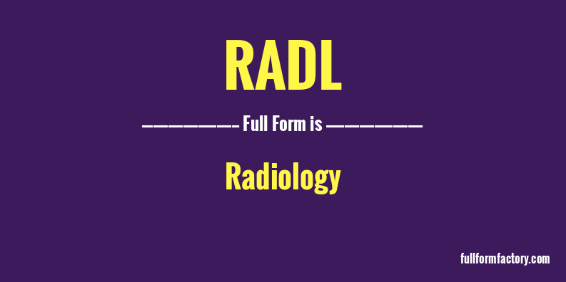 radl-full-form
