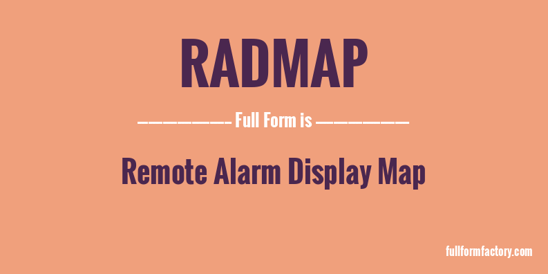 radmap-full-form