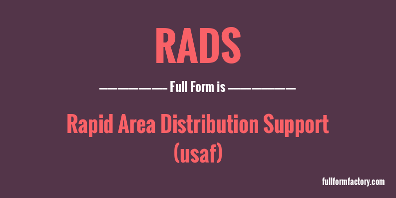 rads-full-form
