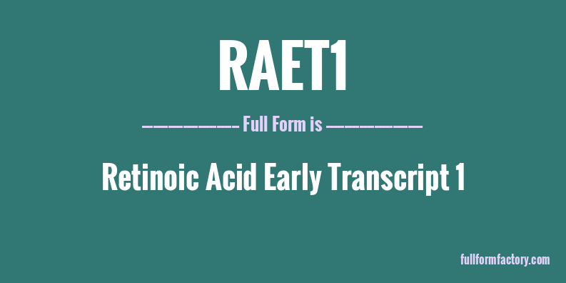 raet1-full-form