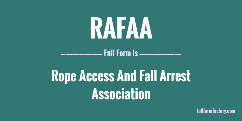 rafaa-full-form