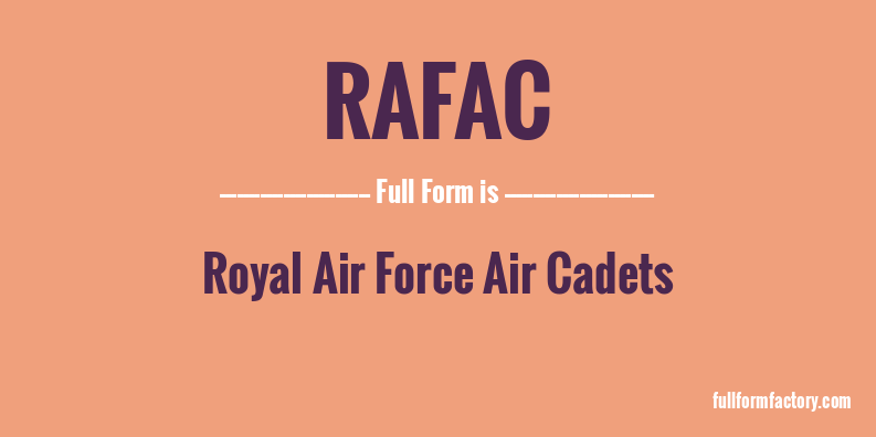 rafac-full-form