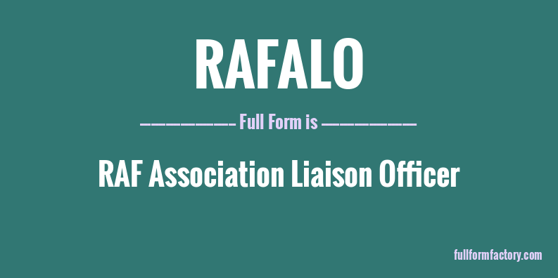 rafalo-full-form