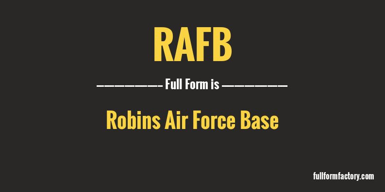rafb-full-form