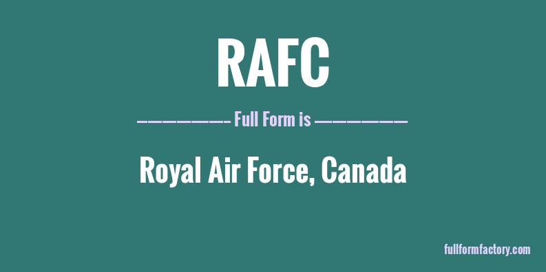rafc-full-form