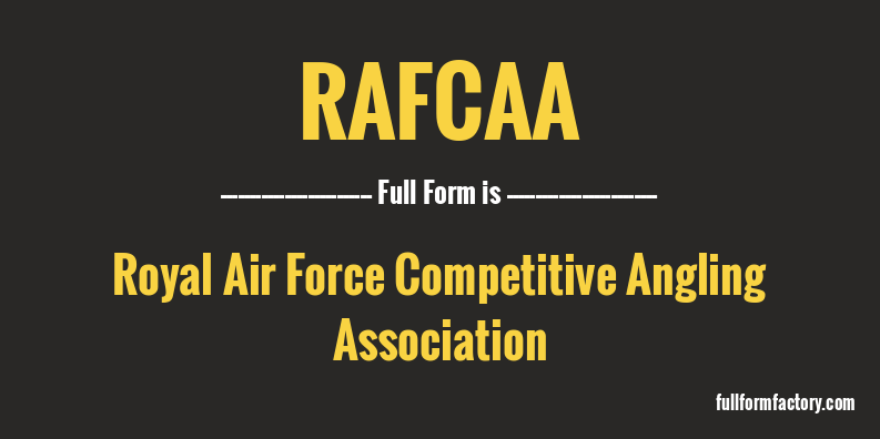 rafcaa-full-form