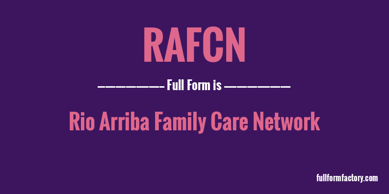 rafcn-full-form