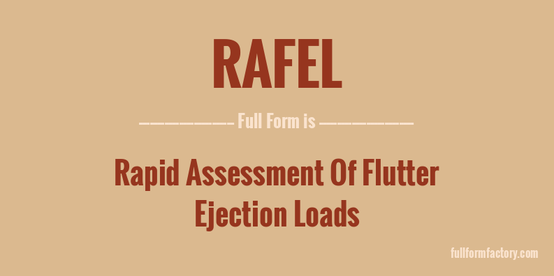 rafel-full-form