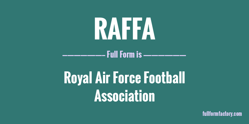 raffa-full-form
