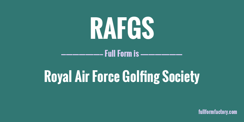 rafgs-full-form