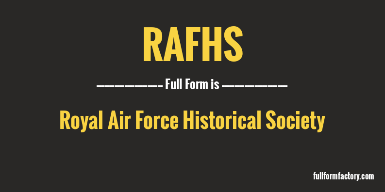 rafhs-full-form