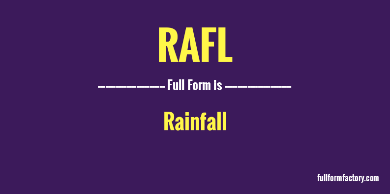 rafl-full-form