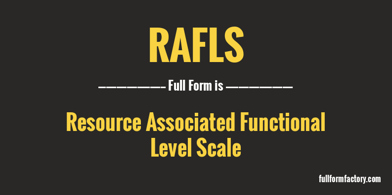 rafls-full-form