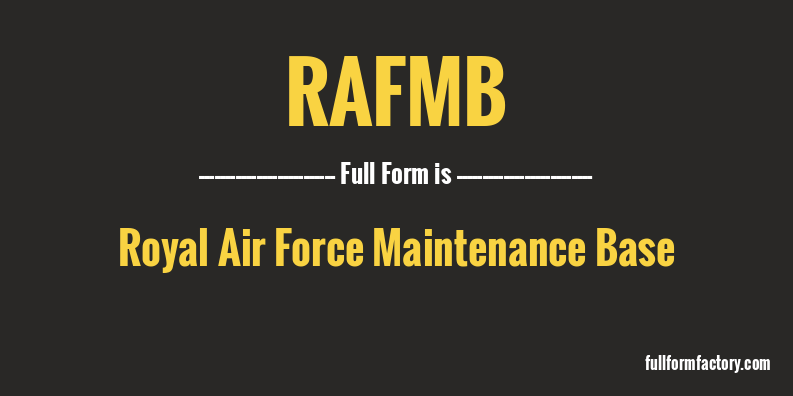 rafmb-full-form