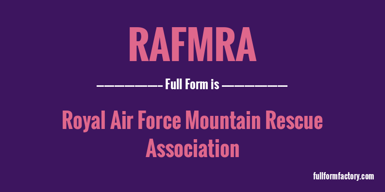 rafmra-full-form