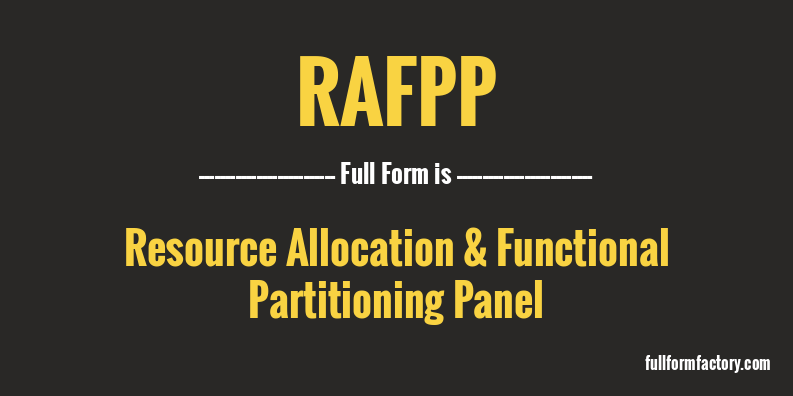 rafpp-full-form