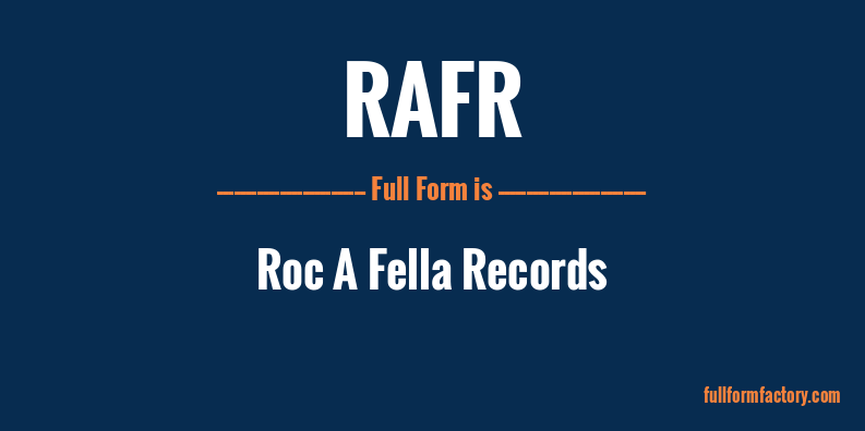 rafr-full-form