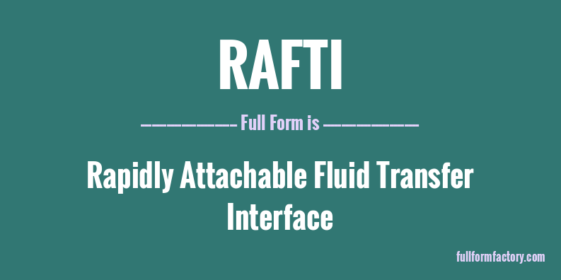 rafti-full-form