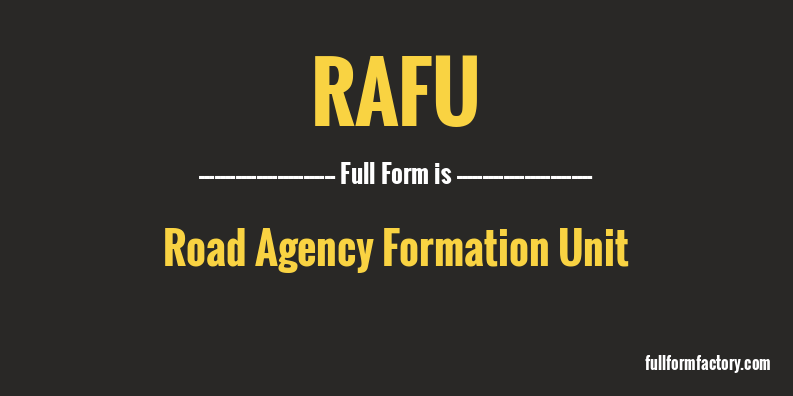 rafu-full-form