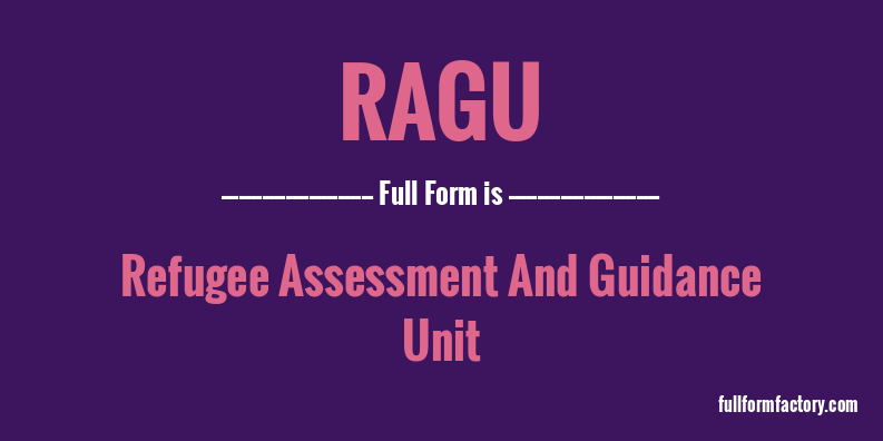 ragu-full-form