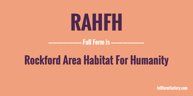 rahfh-full-form