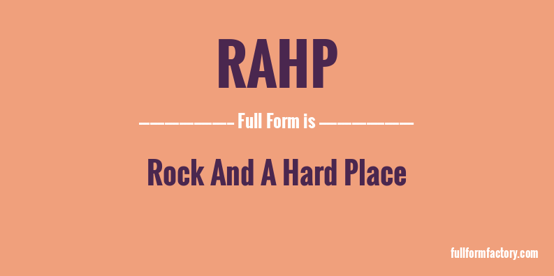 rahp-full-form