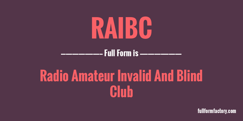 raibc-full-form