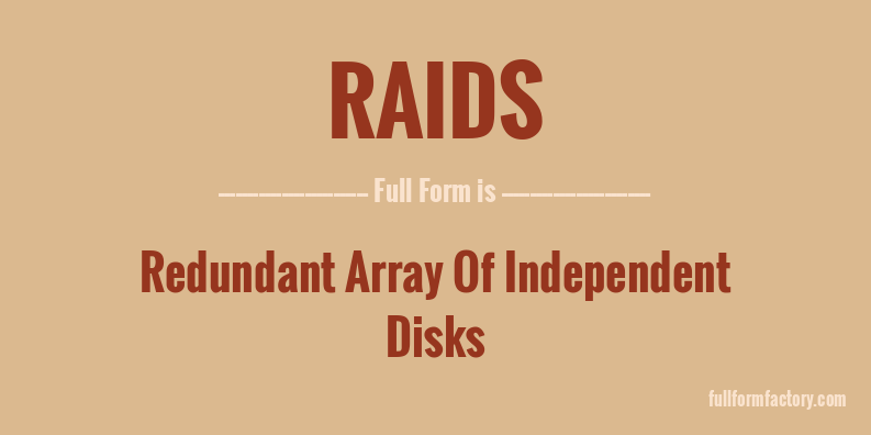 raids-full-form