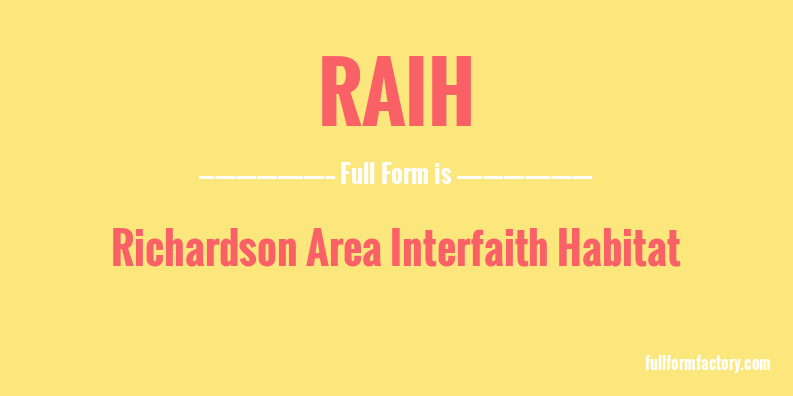 raih-full-form