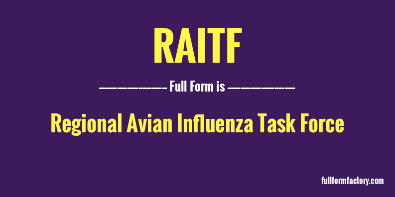 raitf-full-form