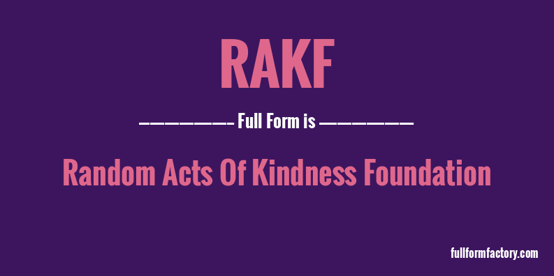 rakf-full-form