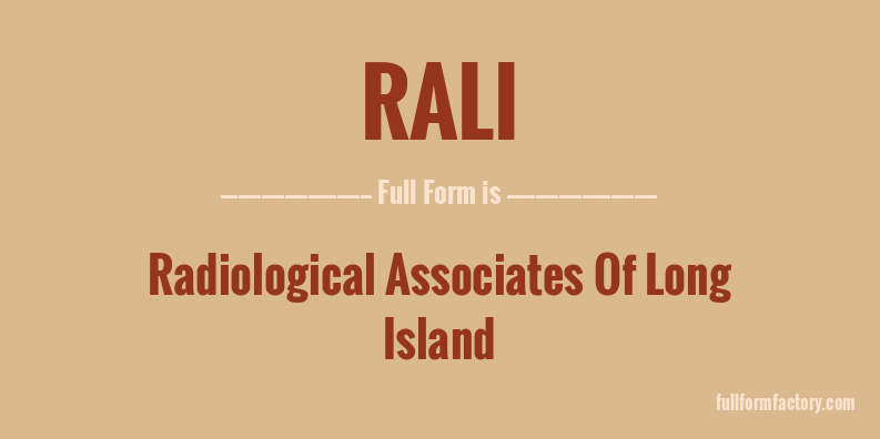 rali-full-form