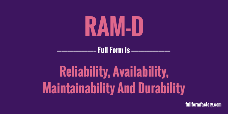 ram-d-full-form