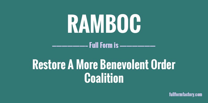 ramboc-full-form