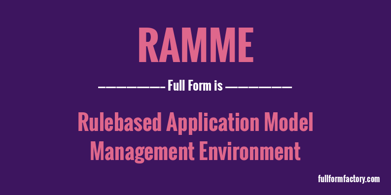 ramme-full-form