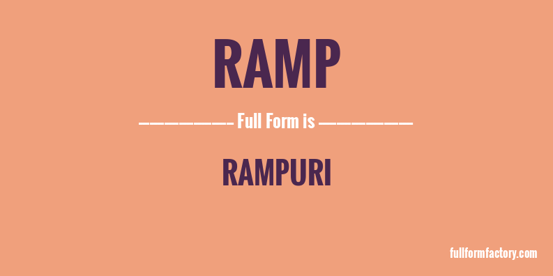 ramp-full-form