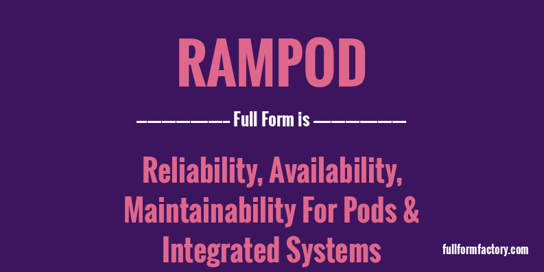 rampod-full-form