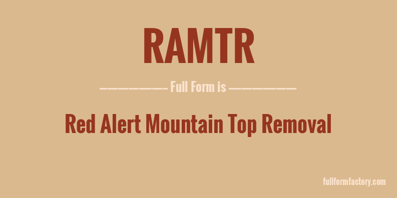 ramtr-full-form