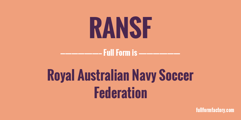 ransf-full-form