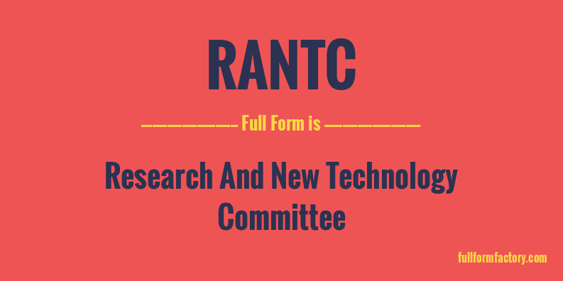rantc-full-form