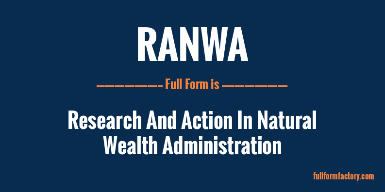 ranwa-full-form