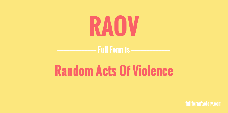 raov-full-form