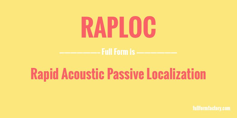 raploc-full-form