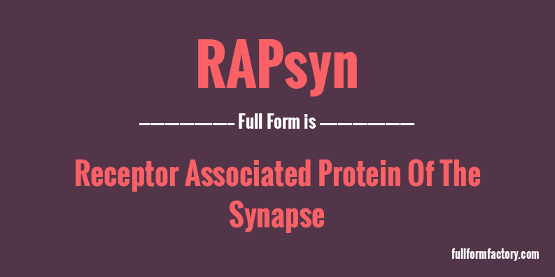 rapsyn-full-form